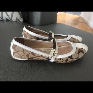 Coach flats, size 7 1/2 -8